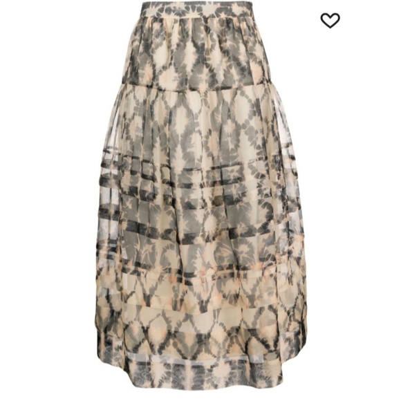 Fabulous Ulla Johnson Dimitria Tiered Midi Skirt. Size 4. - Picture 1 of 6